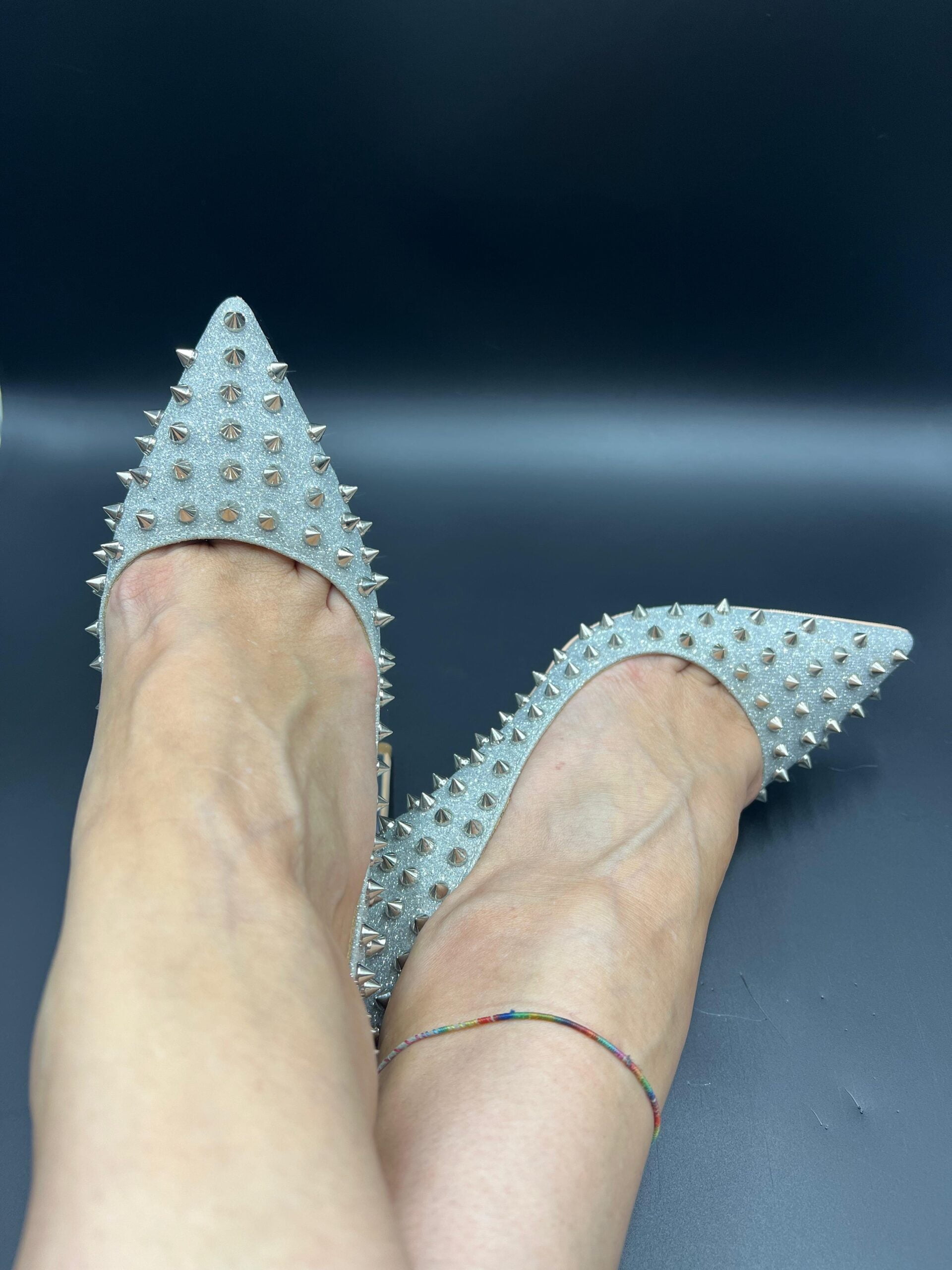 High Heels mit Stacheln